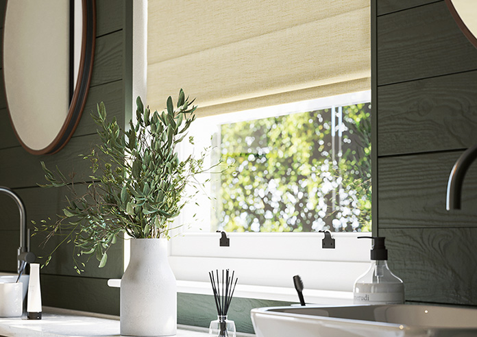 Sinclair, Cream Citrine - Roman Blind - Image 5